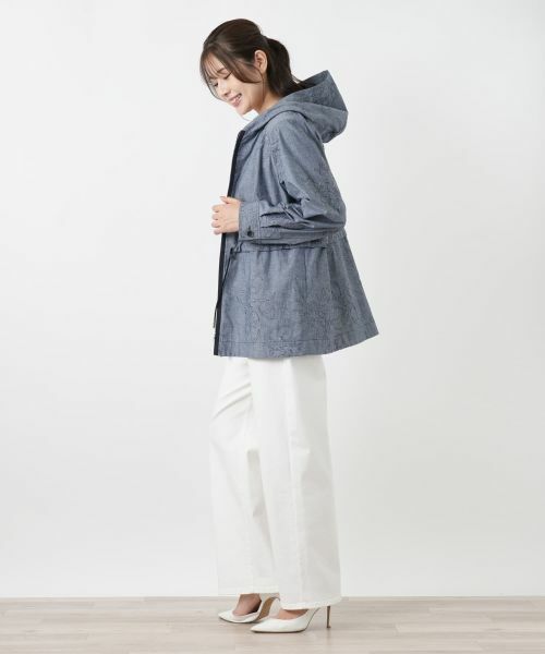 Leilian / レリアン その他アウター | フーディーコート【ROCHAS Premiere】【26年3月カタログ】 | 詳細7