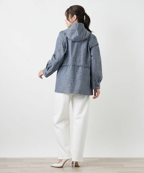 Leilian / レリアン その他アウター | フーディーコート【ROCHAS Premiere】【26年3月カタログ】 | 詳細8