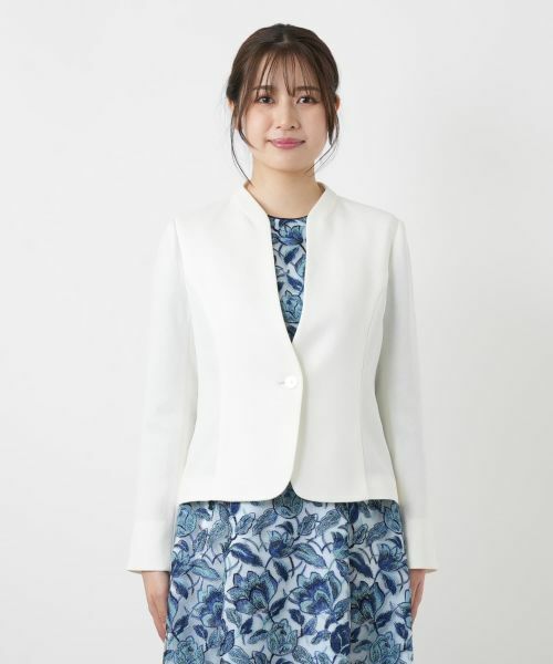 Leilian / レリアン テーラードジャケット | ジャカードジャケット【セレモニー】【26年3月カタログ】 | 詳細11