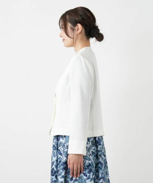 Leilian / レリアン テーラードジャケット | ジャカードジャケット【セレモニー】【26年3月カタログ】 | 詳細12