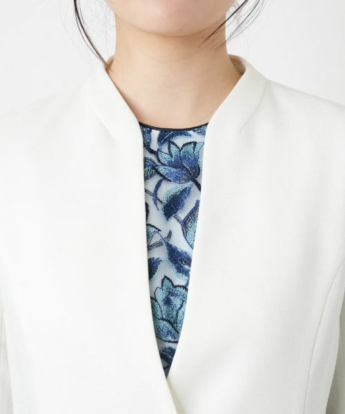 Leilian / レリアン テーラードジャケット | ジャカードジャケット【セレモニー】【26年3月カタログ】 | 詳細14