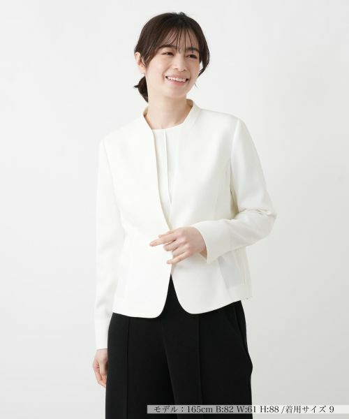 Leilian / レリアン テーラードジャケット | ジャカードジャケット【セレモニー】【26年3月カタログ】 | 詳細21