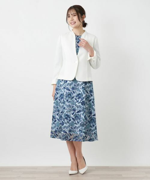 Leilian / レリアン テーラードジャケット | ジャカードジャケット【セレモニー】【26年3月カタログ】 | 詳細4