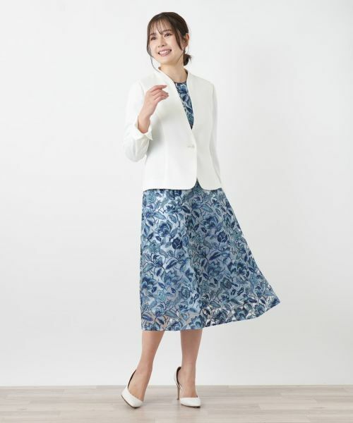 Leilian / レリアン テーラードジャケット | ジャカードジャケット【セレモニー】【26年3月カタログ】 | 詳細6