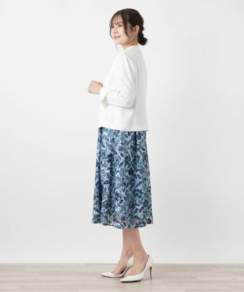 Leilian / レリアン テーラードジャケット | ジャカードジャケット【セレモニー】【26年3月カタログ】 | 詳細7