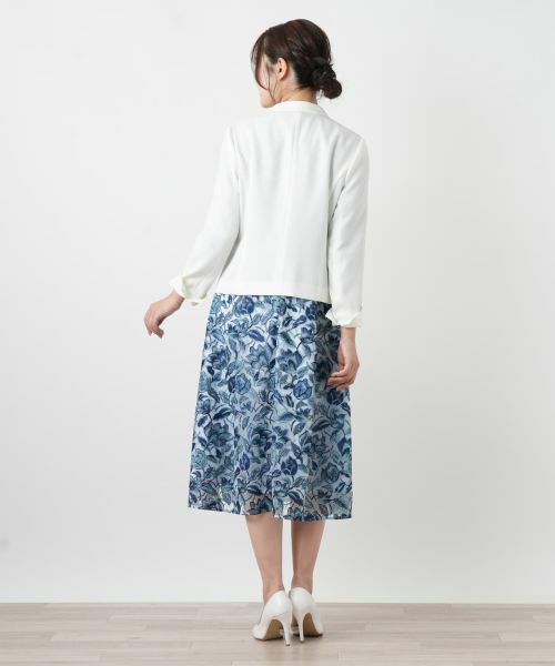 Leilian / レリアン テーラードジャケット | ジャカードジャケット【セレモニー】【26年3月カタログ】 | 詳細8