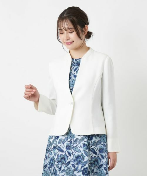 Leilian / レリアン テーラードジャケット | ジャカードジャケット【セレモニー】【26年3月カタログ】 | 詳細9