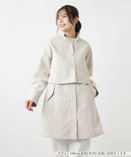 Leilian / レリアン その他アウター | 3WAYコート【Rich 1-mile】【26年3月カタログ】（ライトベージュ）