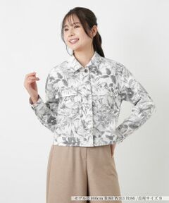 サッカー地ショールジャケット【Rich 1-mile】【26年3月カタログ】