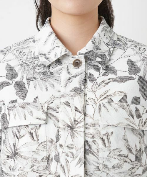 Leilian / レリアン テーラードジャケット | サッカー地ショールジャケット【Rich 1-mile】【26年3月カタログ】 | 詳細15