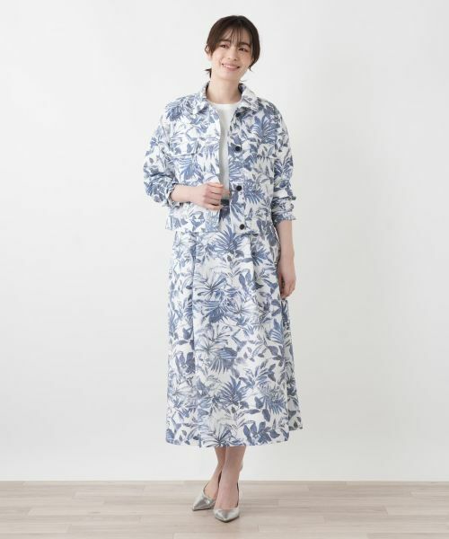 Leilian / レリアン テーラードジャケット | サッカー地ショールジャケット【Rich 1-mile】【26年3月カタログ】 | 詳細24