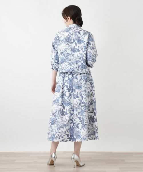 Leilian / レリアン テーラードジャケット | サッカー地ショールジャケット【Rich 1-mile】【26年3月カタログ】 | 詳細26