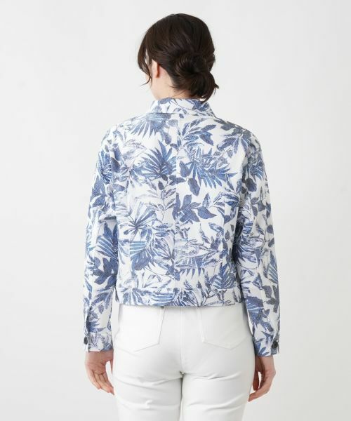 Leilian / レリアン テーラードジャケット | サッカー地ショールジャケット【Rich 1-mile】【26年3月カタログ】 | 詳細29