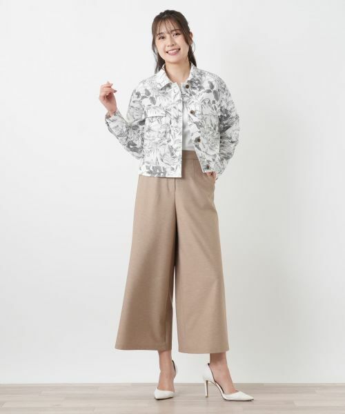 Leilian / レリアン テーラードジャケット | サッカー地ショールジャケット【Rich 1-mile】【26年3月カタログ】 | 詳細6