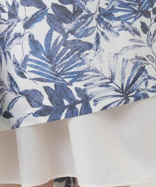 Leilian / レリアン ミニ・ひざ丈スカート | サッカー地プリントスカート【Rich 1-mile】【26年3月カタログ】 | 詳細30