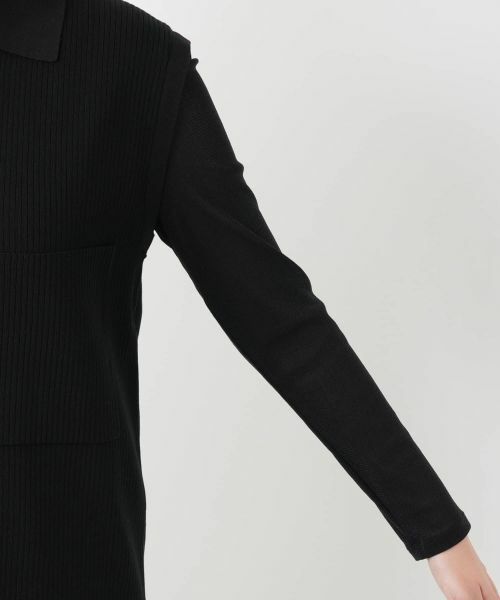 Leilian / レリアン テーラードジャケット | ロングニットジレ【26年3月カタログ】 | 詳細17