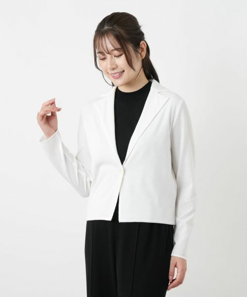 Leilian / レリアン カーディガン・ボレロ | ショート丈ジャケット風カーディガン【26年3月カタログ】 | 詳細10
