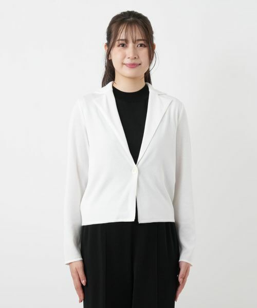Leilian / レリアン カーディガン・ボレロ | ショート丈ジャケット風カーディガン【26年3月カタログ】 | 詳細11