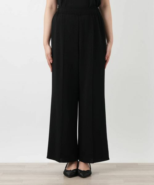 Leilian / レリアン その他パンツ | ストレッチニットパンツ【26年3月カタログ】 | 詳細10