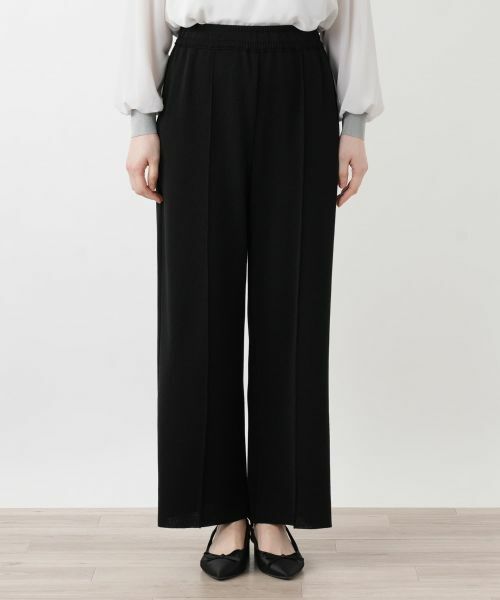 Leilian / レリアン その他パンツ | ストレッチニットパンツ【26年3月カタログ】 | 詳細20