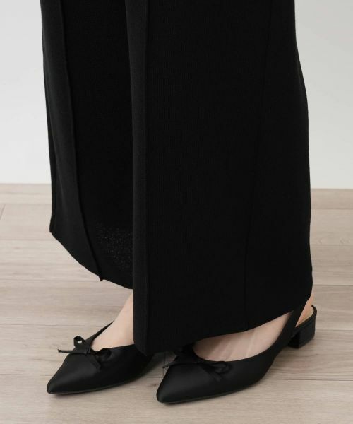 Leilian / レリアン その他パンツ | ストレッチニットパンツ【26年3月カタログ】 | 詳細24