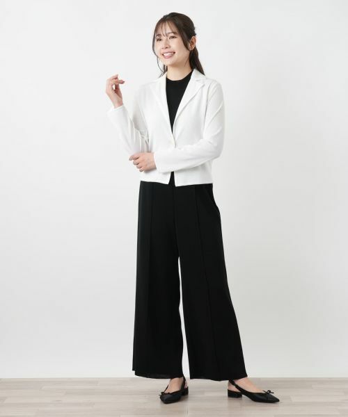 Leilian / レリアン その他パンツ | ストレッチニットパンツ【26年3月カタログ】 | 詳細4