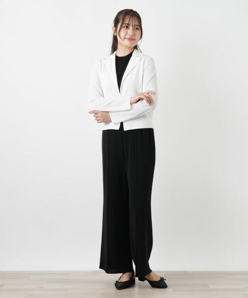 Leilian / レリアン その他パンツ | ストレッチニットパンツ【26年3月カタログ】 | 詳細5