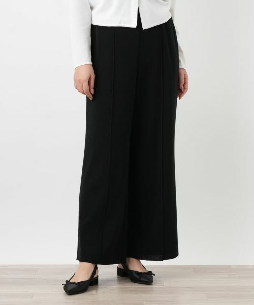 Leilian / レリアン その他パンツ | ストレッチニットパンツ【26年3月カタログ】 | 詳細9