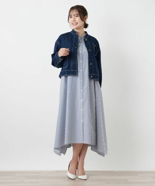 Leilian / レリアン テーラードジャケット | デニムジャケット【L JEANS】【26年3月カタログ】 | 詳細1