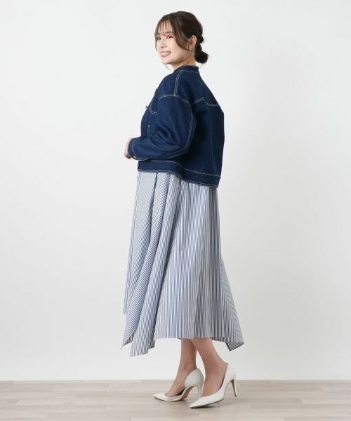 Leilian / レリアン テーラードジャケット | デニムジャケット【L JEANS】【26年3月カタログ】 | 詳細10