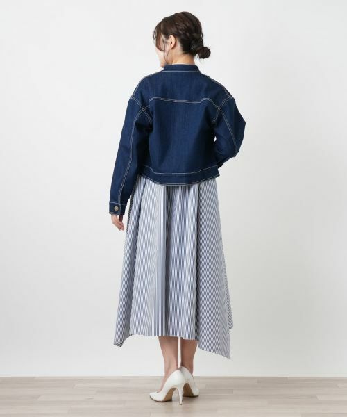 Leilian / レリアン テーラードジャケット | デニムジャケット【L JEANS】【26年3月カタログ】 | 詳細11