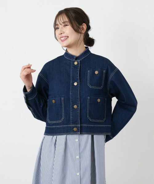 Leilian / レリアン テーラードジャケット | デニムジャケット【L JEANS】【26年3月カタログ】 | 詳細12