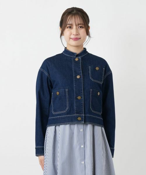Leilian / レリアン テーラードジャケット | デニムジャケット【L JEANS】【26年3月カタログ】 | 詳細14