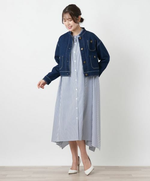 Leilian / レリアン テーラードジャケット | デニムジャケット【L JEANS】【26年3月カタログ】 | 詳細2