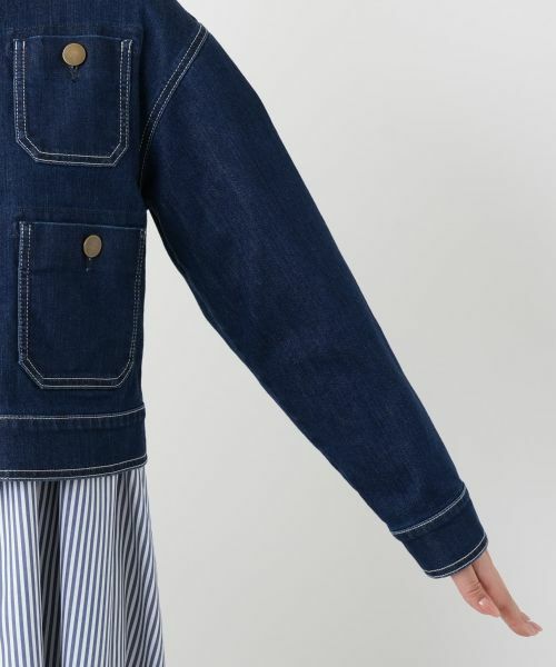 Leilian / レリアン テーラードジャケット | デニムジャケット【L JEANS】【26年3月カタログ】 | 詳細20