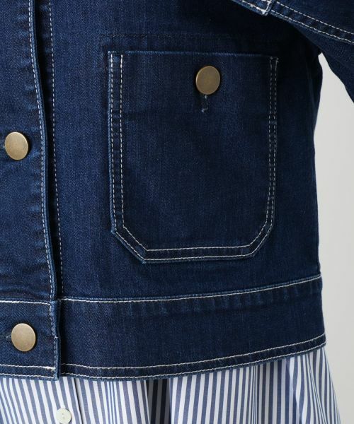Leilian / レリアン テーラードジャケット | デニムジャケット【L JEANS】【26年3月カタログ】 | 詳細21