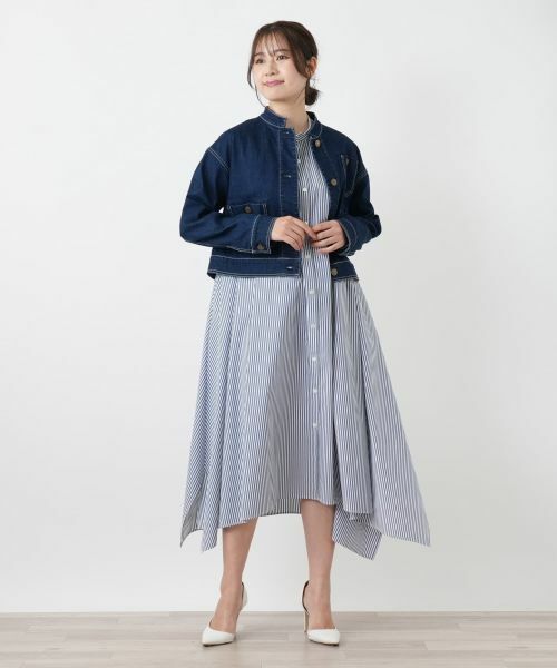 Leilian / レリアン テーラードジャケット | デニムジャケット【L JEANS】【26年3月カタログ】 | 詳細4