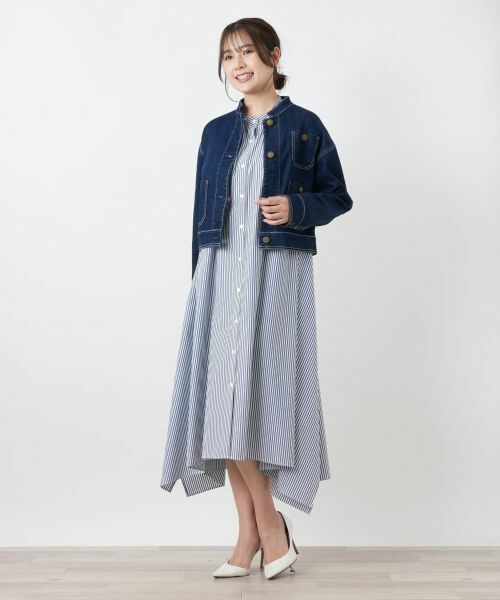 Leilian / レリアン テーラードジャケット | デニムジャケット【L JEANS】【26年3月カタログ】 | 詳細5