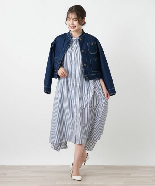 Leilian / レリアン テーラードジャケット | デニムジャケット【L JEANS】【26年3月カタログ】 | 詳細8