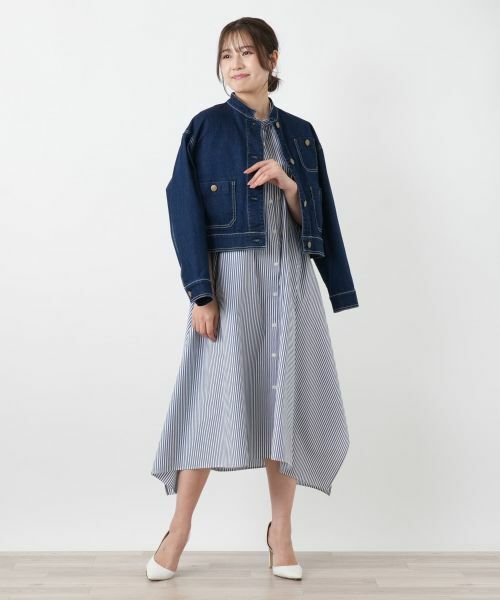 Leilian / レリアン テーラードジャケット | デニムジャケット【L JEANS】【26年3月カタログ】 | 詳細9