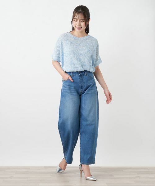 Leilian / レリアン デニムパンツ | カーブデニムパンツ【L JEANS】【26年3月カタログ】 | 詳細2