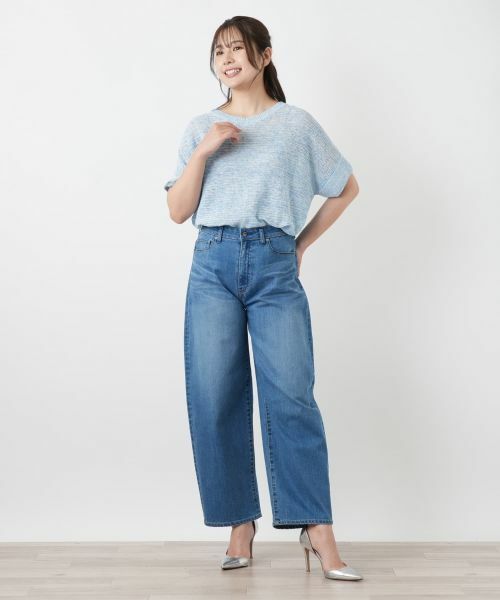 Leilian / レリアン デニムパンツ | カーブデニムパンツ【L JEANS】【26年3月カタログ】 | 詳細3