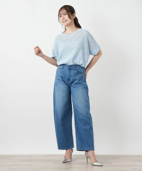 Leilian / レリアン デニムパンツ | カーブデニムパンツ【L JEANS】【26年3月カタログ】 | 詳細4