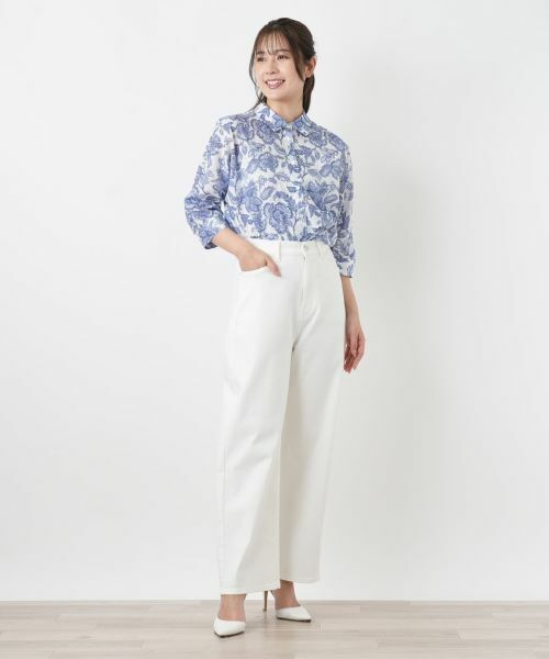 Leilian / レリアン デニムパンツ | ストレートデニムパンツ【L JEANS】【26年3月カタログ】 | 詳細1