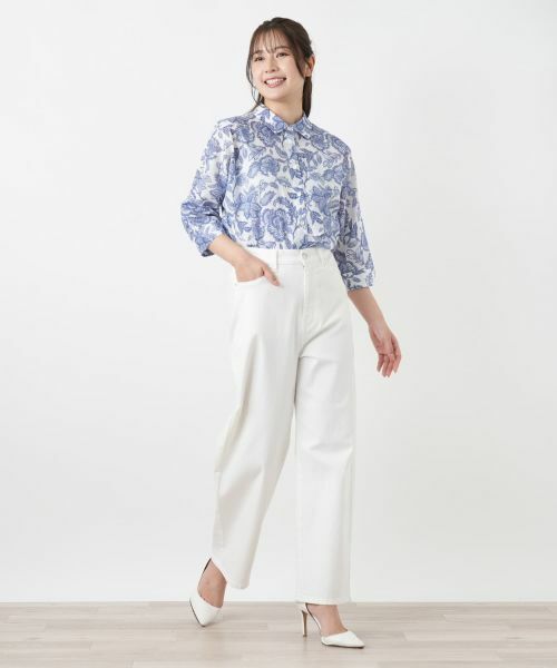 Leilian / レリアン デニムパンツ | ストレートデニムパンツ【L JEANS】【26年3月カタログ】 | 詳細2