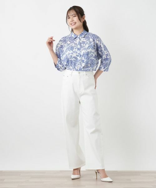 Leilian / レリアン デニムパンツ | ストレートデニムパンツ【L JEANS】【26年3月カタログ】 | 詳細3