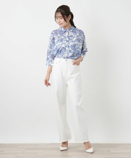 Leilian / レリアン デニムパンツ | ストレートデニムパンツ【L JEANS】【26年3月カタログ】 | 詳細4