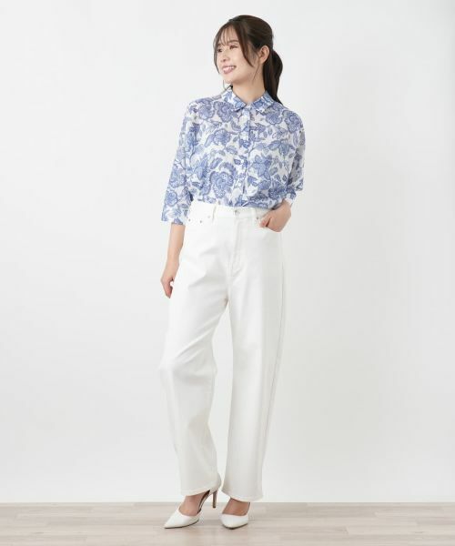 Leilian / レリアン デニムパンツ | ストレートデニムパンツ【L JEANS】【26年3月カタログ】 | 詳細5