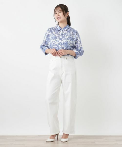 Leilian / レリアン デニムパンツ | ストレートデニムパンツ【L JEANS】【26年3月カタログ】 | 詳細6