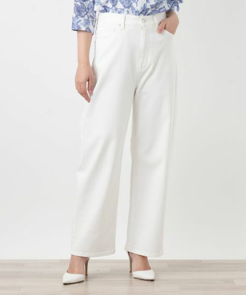Leilian / レリアン デニムパンツ | ストレートデニムパンツ【L JEANS】【26年3月カタログ】 | 詳細9